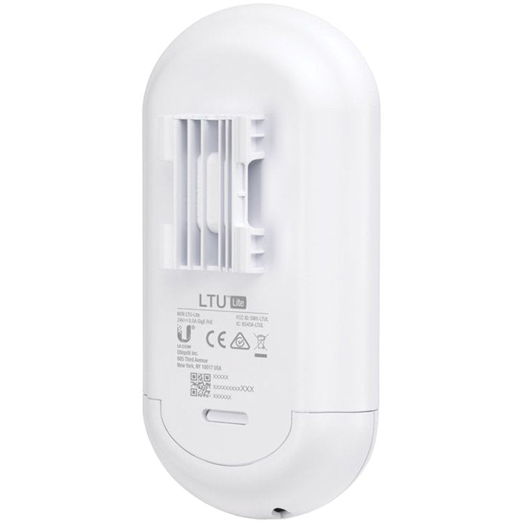 5 GHz PtMP LTU Client, functions in a PtMP environment with the LTU-Rocket as the BaseStation.