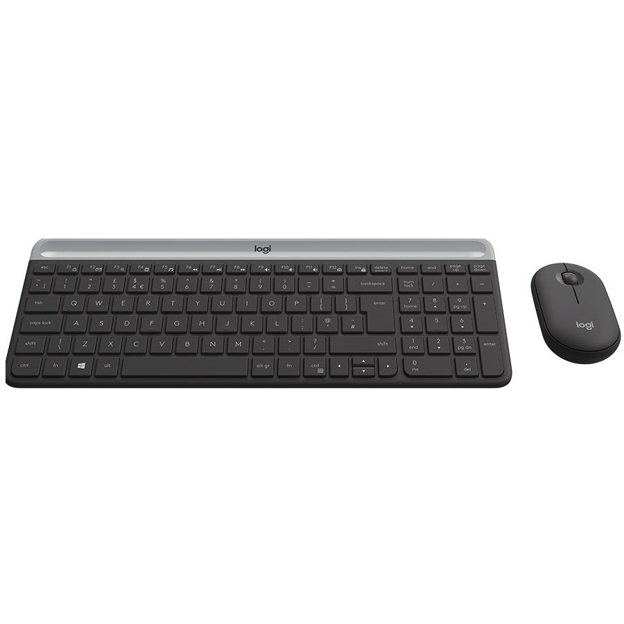 LOGITECH MK470 Slim Wireless Combo - GRAPHITE - ARA