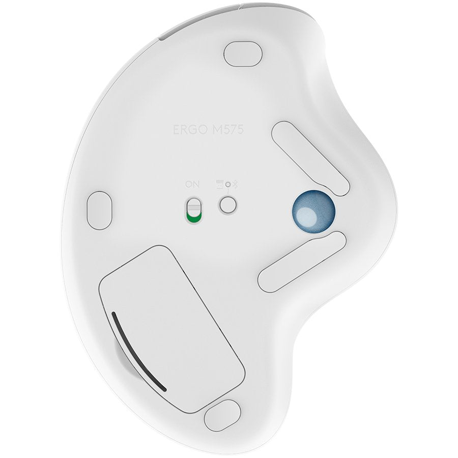 LOGITECH M575 ERGO Bluetooth Trackball Mouse - OFF-WHITE