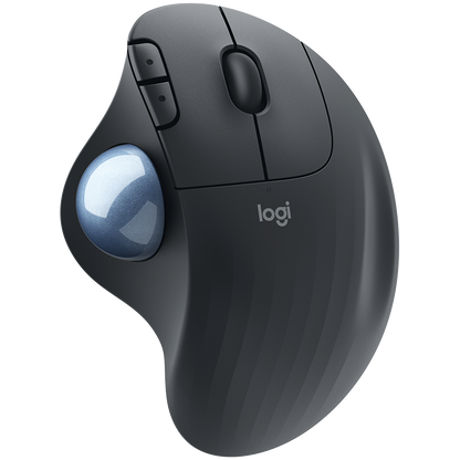 LOGITECH M575 ERGO Bluetooth Trackball Mouse - GRAPHITE