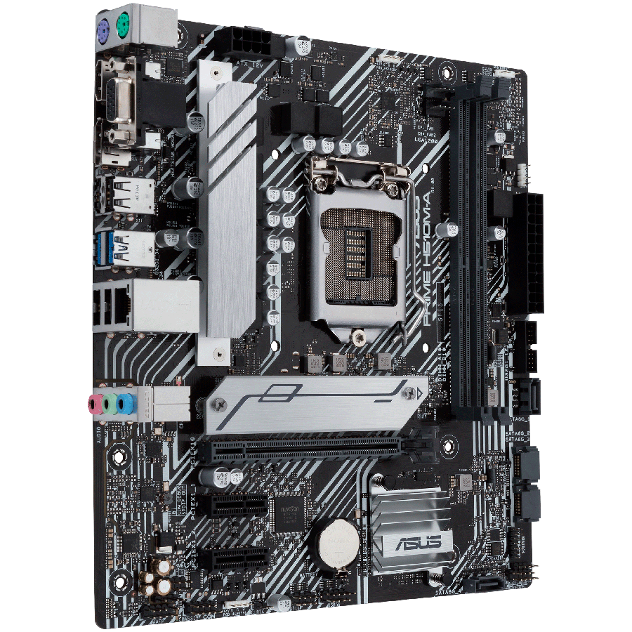 PRIME H510M-A//LGA1200,H510,M.2,DP,HDMI,AURA,MB