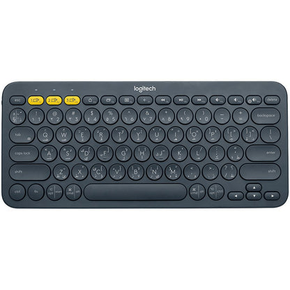LOGITECH K380 Multi-Device Bluetooth Keyboard - DARK GREY -ARA