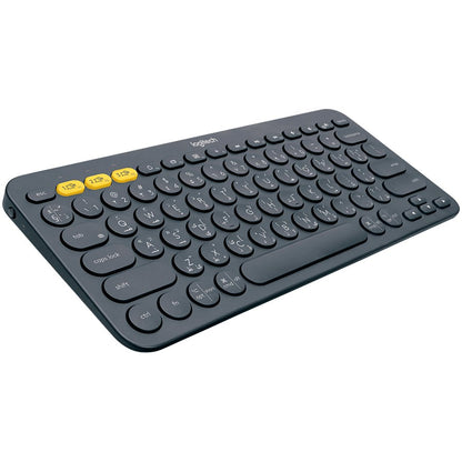 LOGITECH K380 Multi-Device Bluetooth Keyboard - DARK GREY -ARA