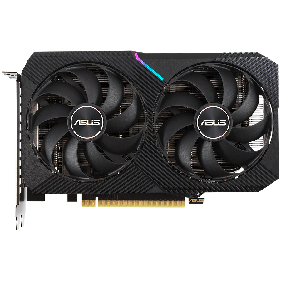 ASUS Video Card NVidia Dual GeForce RTX 3060 V2 OC Edition 12GB GDDR6 VGA with two powerful Axial-tech fans and a 2-slot design for broad compatibility, PCIe 4.0, 1xHDMI 2.1, 3xDisplayPort 1.4a