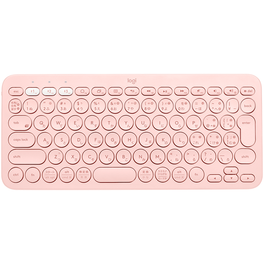 LOGITECH K380 Multi-Device Bluetooth Keyboard - ROSE - ARA