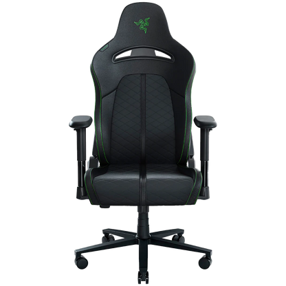 Razer Enki X, Gaming Chair, Dual-Textured Synthetic Leather, 2D Armrests, Class 4 Gas Lift, Optimized Cushion Density, Built-in Lumbar Arch, Adjustable 152° Recline, Recommended Weight < 130 kg