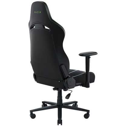 Razer Enki X, Gaming Chair, Dual-Textured Synthetic Leather, 2D Armrests, Class 4 Gas Lift, Optimized Cushion Density, Built-in Lumbar Arch, Adjustable 152° Recline, Recommended Weight < 130 kg