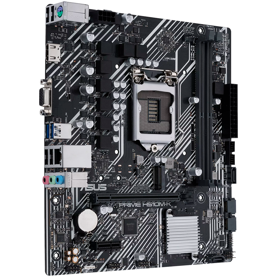PRIME H510M-K//LGA1200,H510,M.2,HDMI,D-SUB,MB