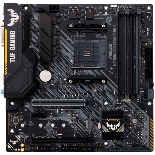 ASUS TUF GAMING B450M-PLUS II mATX AM4 DDR4