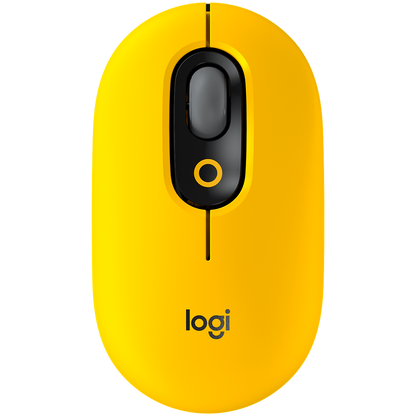 LOGITECH POP Bluetooth Mouse - BLAST-YELLOW
