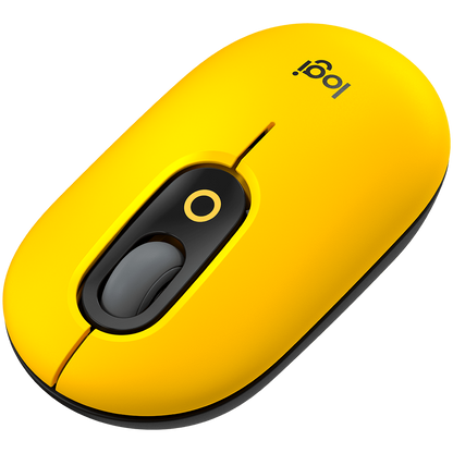 LOGITECH POP Bluetooth Mouse - BLAST-YELLOW