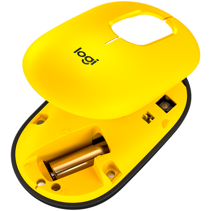 LOGITECH POP Bluetooth Mouse - BLAST-YELLOW