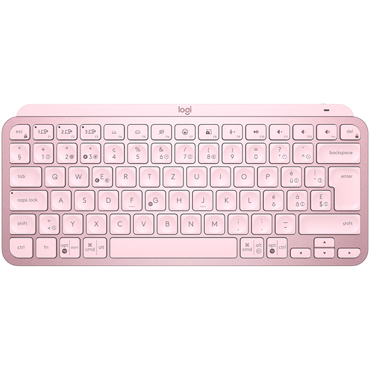 LOGITECH MX Keys Mini Bluetooth Illuminated Keyboard - ROSE - US INT'L