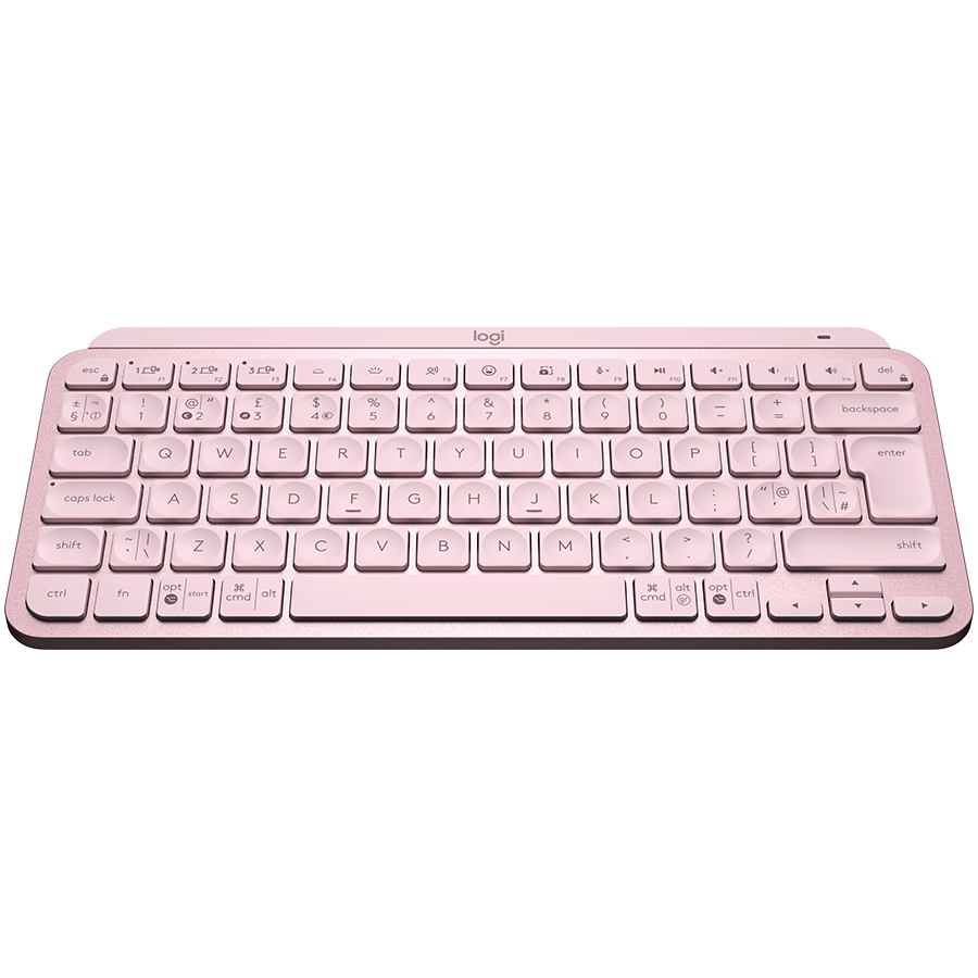 LOGITECH MX Keys Mini Bluetooth Illuminated Keyboard - ROSE - US INT'L