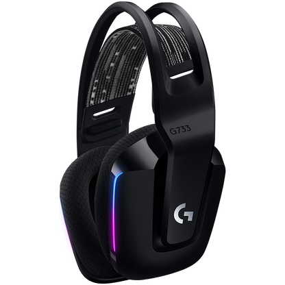 LOGITECH G733 LIGHTSPEED Wireless RGB Gaming Headset - BLACK