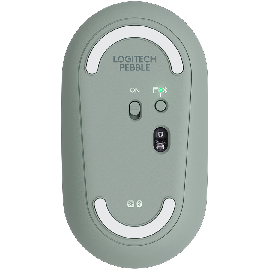 LOGITECH M350 Pebble Bluetooth Mouse - EUCALYPTUS
