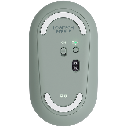 LOGITECH M350 Pebble Bluetooth Mouse - EUCALYPTUS