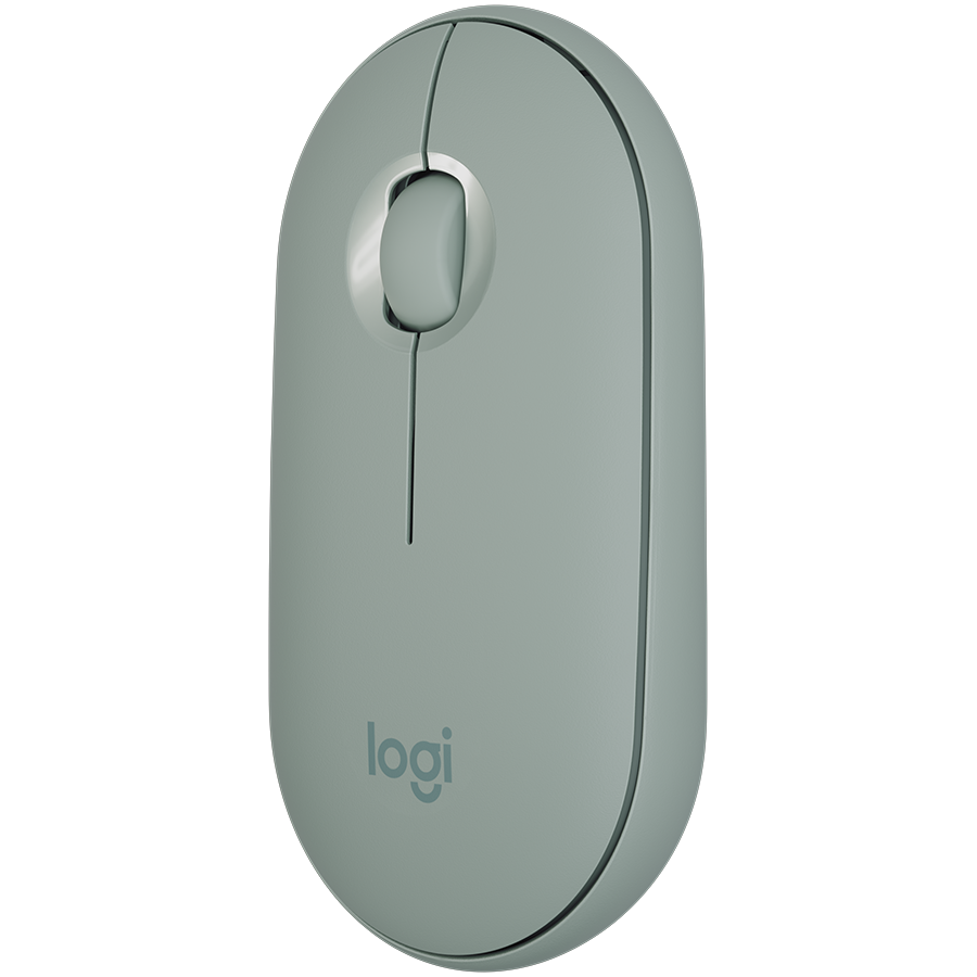 LOGITECH M350 Pebble Bluetooth Mouse - EUCALYPTUS
