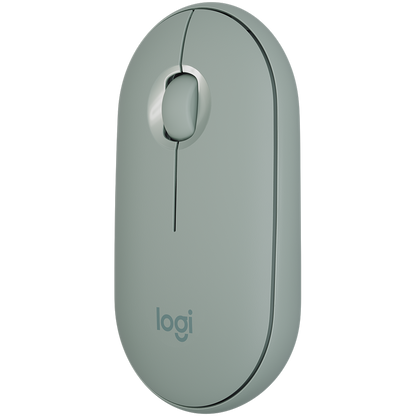 LOGITECH M350 Pebble Bluetooth Mouse - EUCALYPTUS