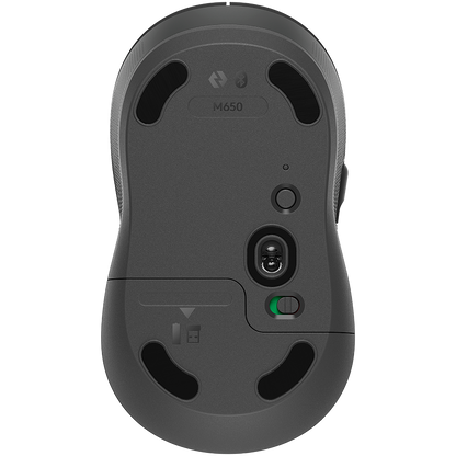 LOGITECH M650 Signature Bluetooth Mouse - GRAPHITE