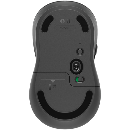 LOGITECH M650L Signature Bluetooth Mouse - GRAPHITE
