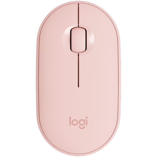LOGITECH M350 Pebble Bluetooth Mouse - ROSE