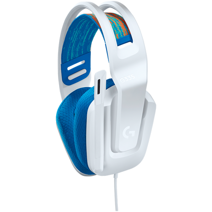 LOGITECH G335 Wired Gaming Headset - WHITE - 3.5 MM