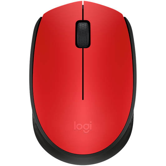LOGITECH M171 Wireless Mouse - RED
