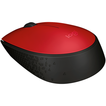 LOGITECH M171 Wireless Mouse - RED