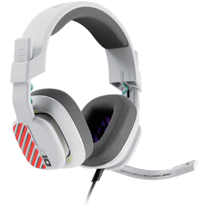 LOGITECH ASTRO A10 Wired Gaming Headsets - STAR KILLER BASE - WHITE - 3.5 MM