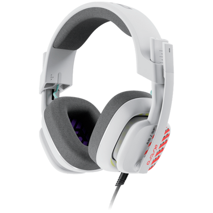 LOGITECH ASTRO A10 Wired Gaming Headsets - STAR KILLER BASE - WHITE - 3.5 MM