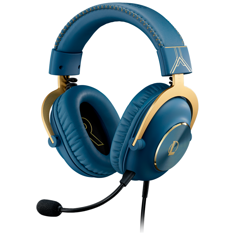 LOGITECH G PRO X LOL Wired Gaming Headset - Blue Mic - WAVE2 - USB DAC
