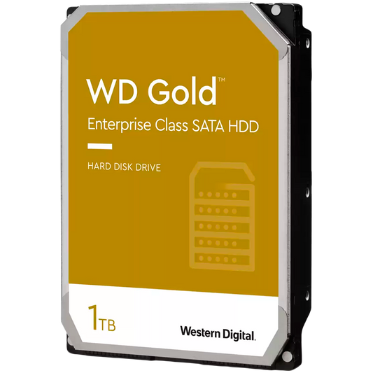 HDD Server WD Gold (3.5'', 1TB, 128MB, 7200 RPM, SATA 6 Gb/s)