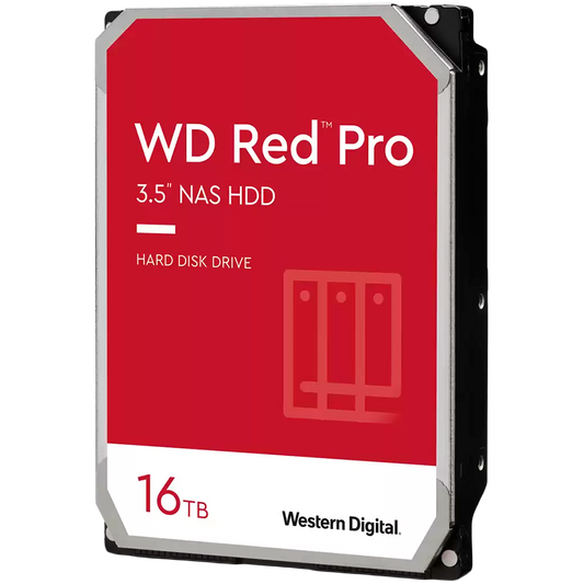 HDD NAS WD Red Pro (3.5'', 16TB, 512MB, 7200 RPM, SATA 6 Gb/s)