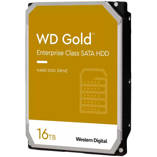 HDD Server WD Gold (3.5'', 16TB, 512MB, 7200 RPM, SATA 6 Gb/s)