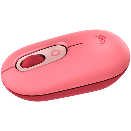LOGITECH POP Bluetooth Mouse - HEARTBREAKER-ROSE
