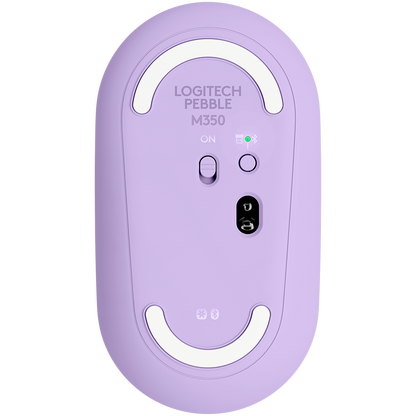 LOGITECH M350 Pebble Bluetooth Mouse - LAVENDER LEMONADE