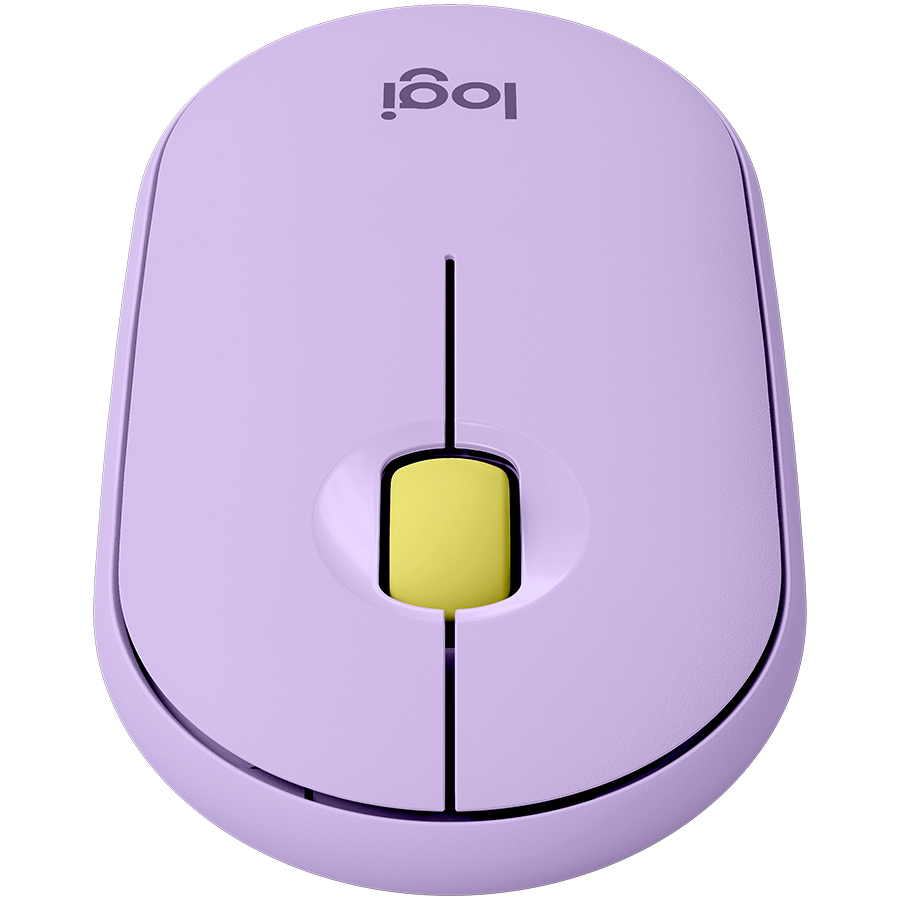 LOGITECH M350 Pebble Bluetooth Mouse - LAVENDER LEMONADE