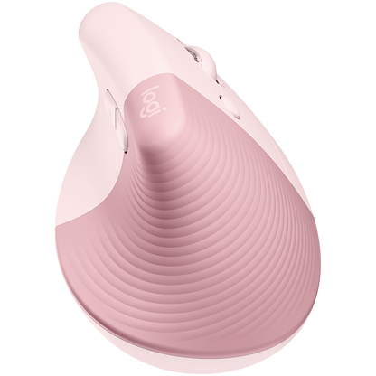 LOGITECH Lift Bluetooth Vertical Ergonomic Mouse - ROSE/DARK ROSE