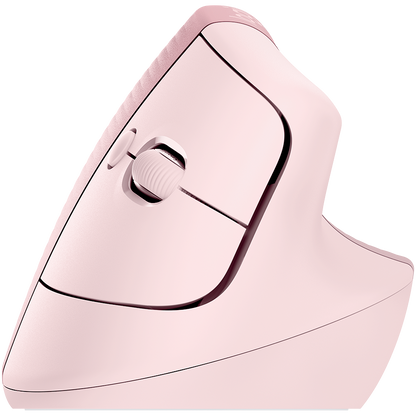 LOGITECH Lift Bluetooth Vertical Ergonomic Mouse - ROSE/DARK ROSE