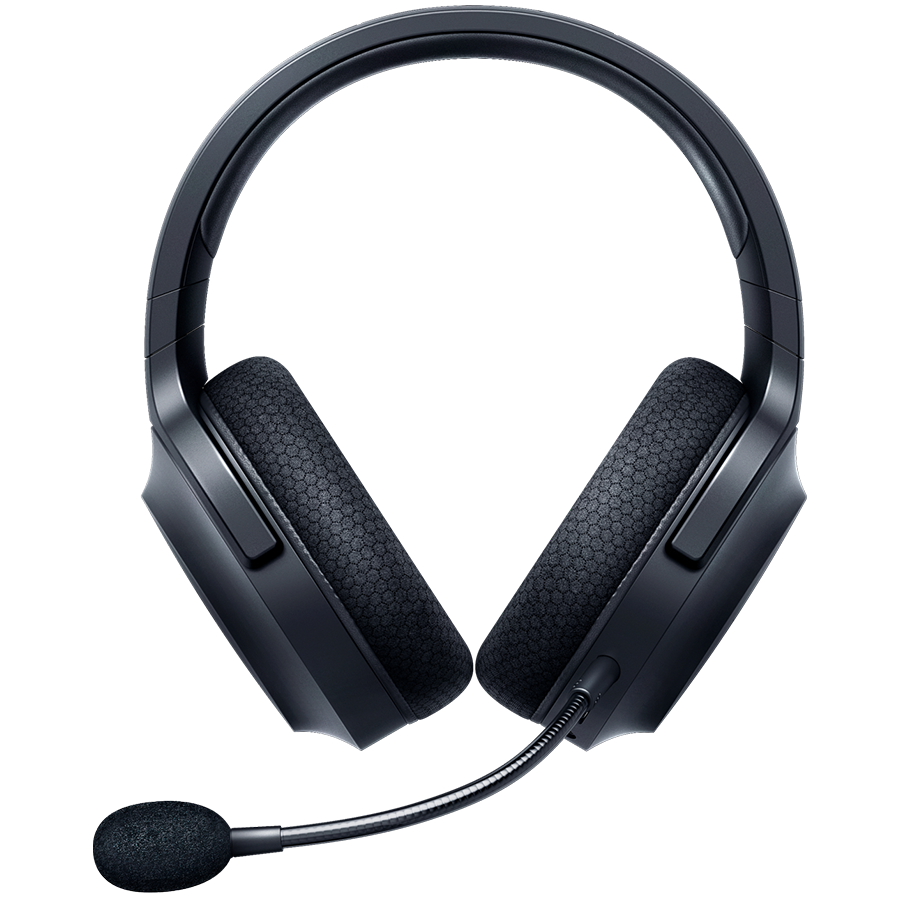 Razer Barracuda X Black Wireless Multi-platform Gaming and Mobile Headset, Razer TriForce 40mm Drivers, Detachable HyperClear Cardioid Mic, Ultra-soft FlowKnit mem foam, 7.1 audio, 50hrs, Dual Wireless, Type-C, Compatible PC, PlaySt, MD, Android, iOs