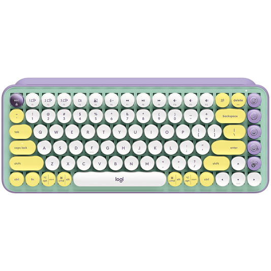 LOGITECH POP Keys Bluetooth Mechanical Keyboard - DAYDREAM MINT - ARA