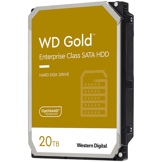 HDD Server WD Gold (3.5'', 20TB, 512MB, 7200 RPM, SATA 6 Gb/s)