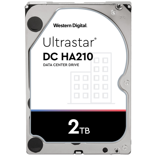 Western Digital Ultrastar DC HDD Server 7K2 (3.5’’, 2TB, 128MB, 7200 RPM, SATA 6Gb/s, 512N SE) SKU: 1W10002