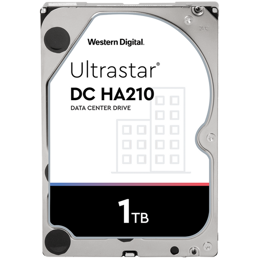 Western Digital Ultrastar DC HDD Server 7K2 (3.5’’, 1TB, 128MB, 7200 RPM, SATA 6Gb/s, 512N SE) SKU: 1W10001