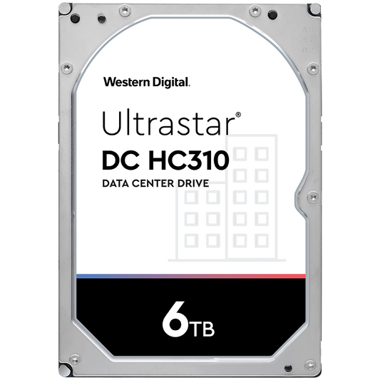 Western Digital Ultrastar DC HDD Server 7K6 (3.5’’, 6TB, 256MB, 7200 RPM, SATA 6Gb/s, 512E SE), SKU: 0B36039