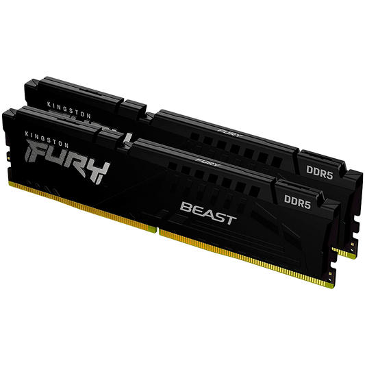Kingston DRAM 16GB 6000MT/s DDR5 CL36 DIMM (Kit of 2) FURY Beast Black EXPO