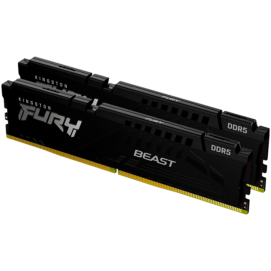 Kingston DRAM 64GB 5200MT/s DDR5 CL36 DIMM (Kit of 2) FURY Beast Black EXPO