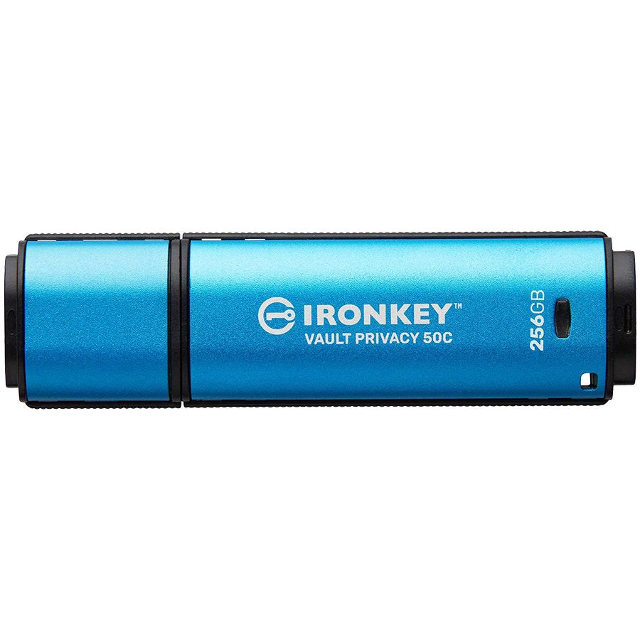 Kingston 256GB USB-C IronKey Vault Privacy 50C AES-256 Encrypted, FIPS 197