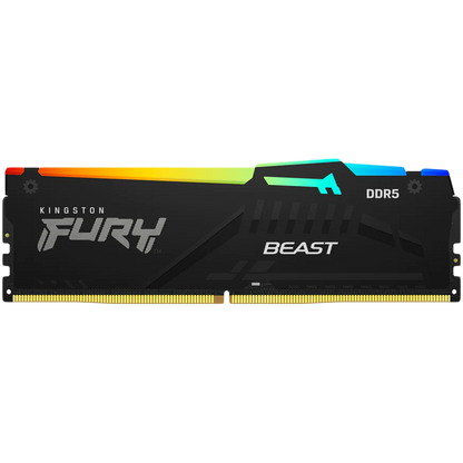 Kingston DRAM 16GB 5200MT/s DDR5 CL36 DIMM FURY Beast RGB EXPO
